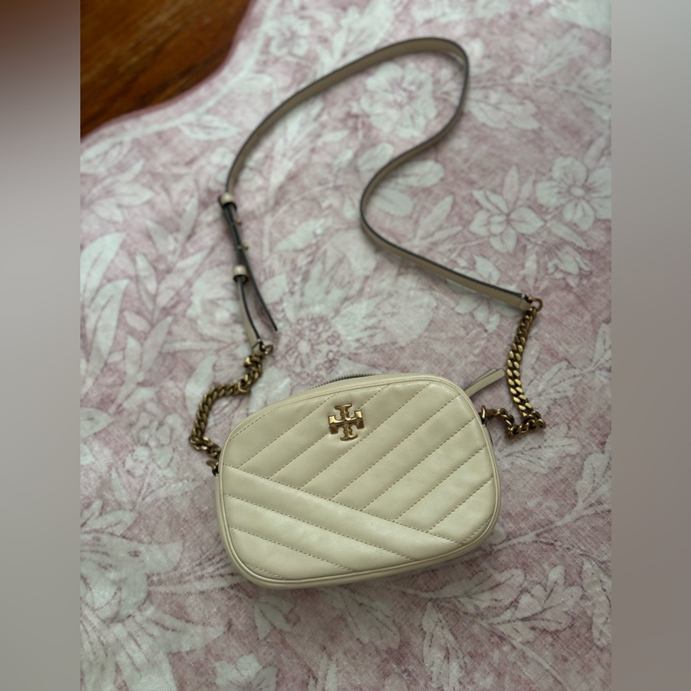 Tory Burch Cream Crossbody